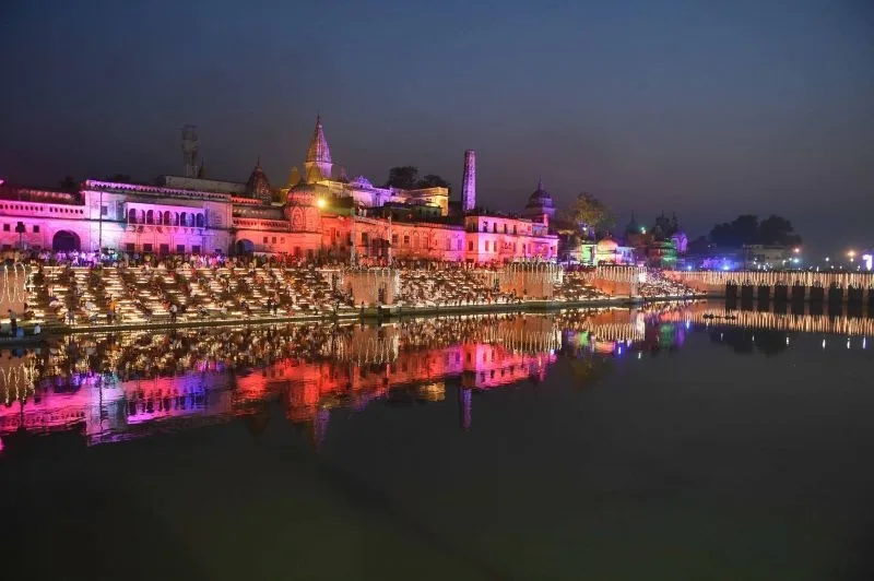 Images of the Diwali festival of lights