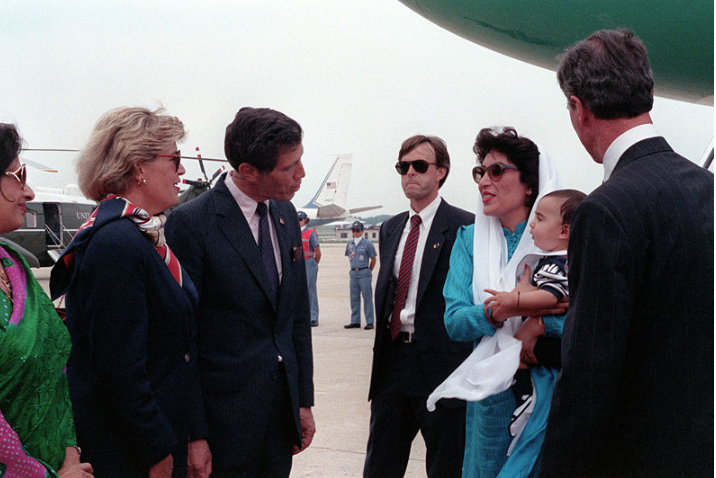 Benazir Bhutto in the United States, 1989