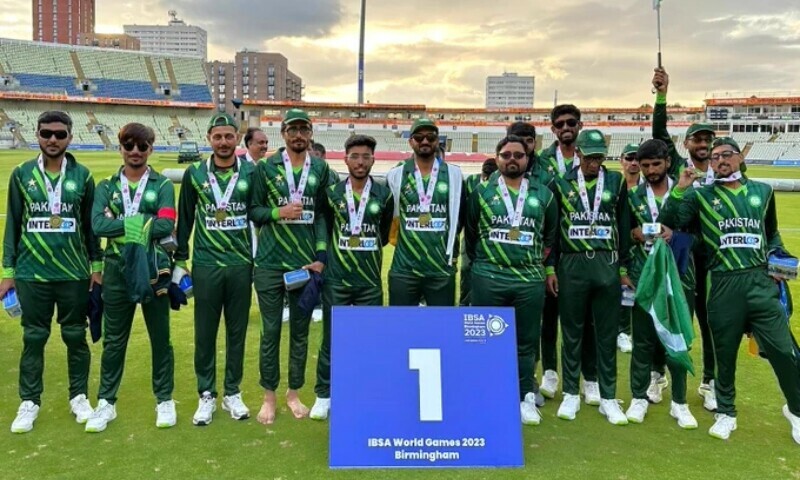 Pakistan men’s team defeat India to win gold in world blind cricket