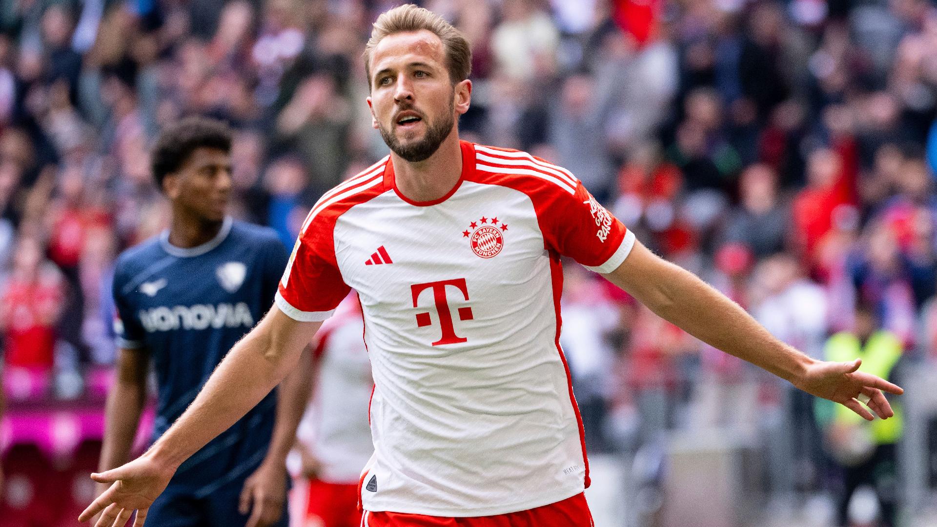 Harry Kane is the hat-trick hero for Bayern Munich