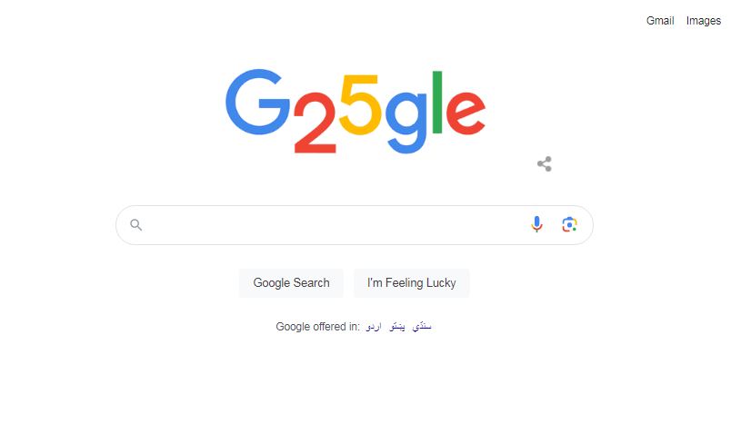 Today is the 25th anniversary of Google