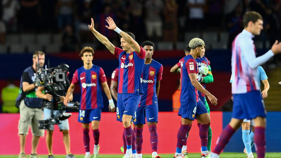 After an amazing Celta Vigo comeback, FC Barcelona coach Xavi commends his team.