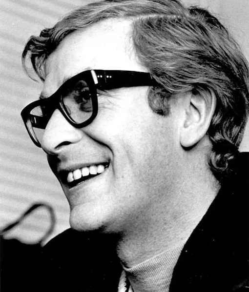 Caine during filming in 1967 in his third outing as crook-turned-spy Harry Palmer