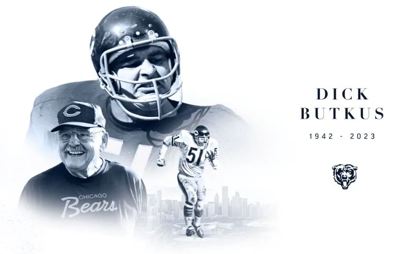 Great linebacker Dick Butkus passes away At the age of 80,