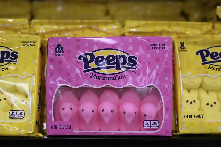 AB 418 or the California Food Safety Act won’t touch Skittles after all. But that still leaves about 12,000 products in question including Easter favorite Peeps. Anadolu Agency via Getty Images