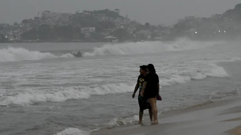 Category 5 Hurricane Otis hits Acapulco, Mexico.