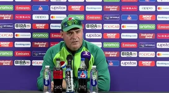 Pakistan coach:Unlike the World Cup, it feels like BCCI