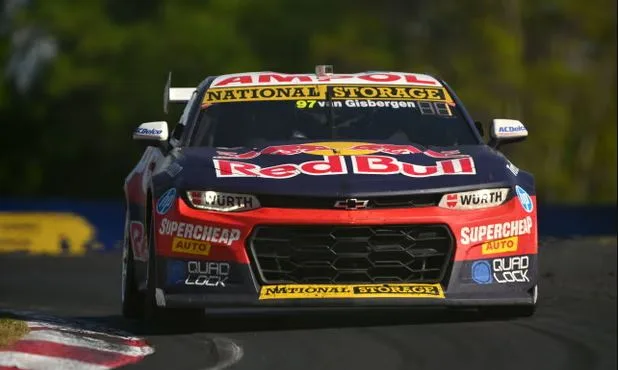 Defending Supercars champion Shane van Gisbergen combined with Richie Stanaway as the first all-New Zealand pair to win Bathurst 1000 since 1999. Photograph: Morgan Hancock/Getty Images