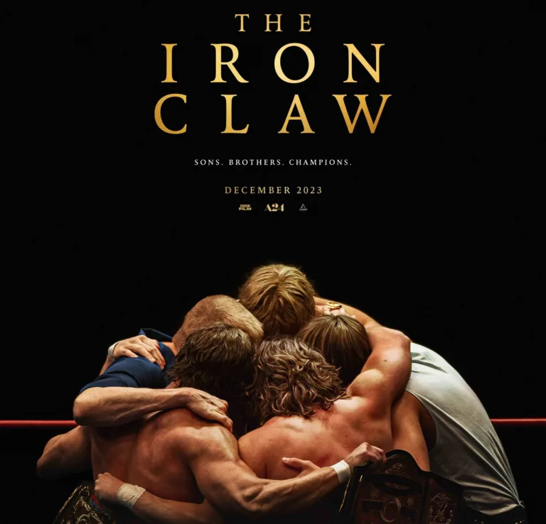 In ‘The Iron Claw’, Zac Efron and Jeremy Allen White wrestle.