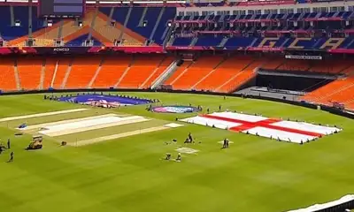 Where is the crowd for the World Cup 2023 opener?