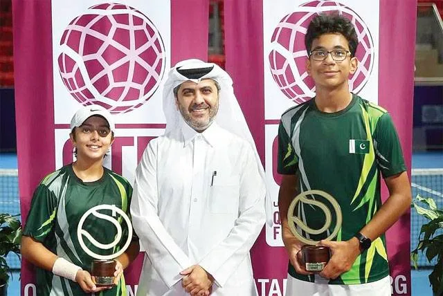 Pakistani players won the first Qatar Asian Junior Tennis Championship