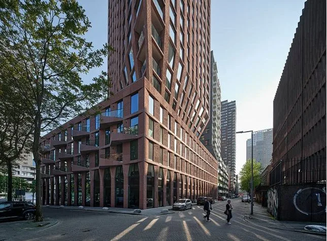 Barcode Architects has now finished the triangular Casanova Tower