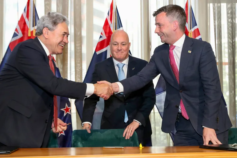 The New Zealand coalition government revealed—who gets what?
