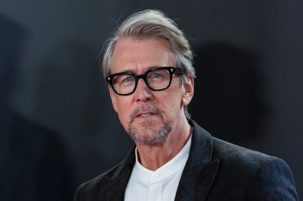 Actor Alan Ruck crashes into a Hollywood pizza parlour.