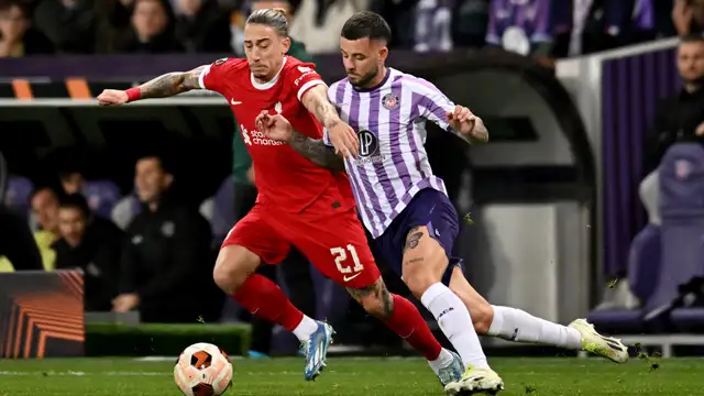 Toulouse beat Liverpool 3-2 in the Europa League.