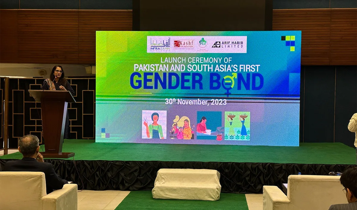 Pakistan introduced the "gender bond" to financially empower women in South Asia.