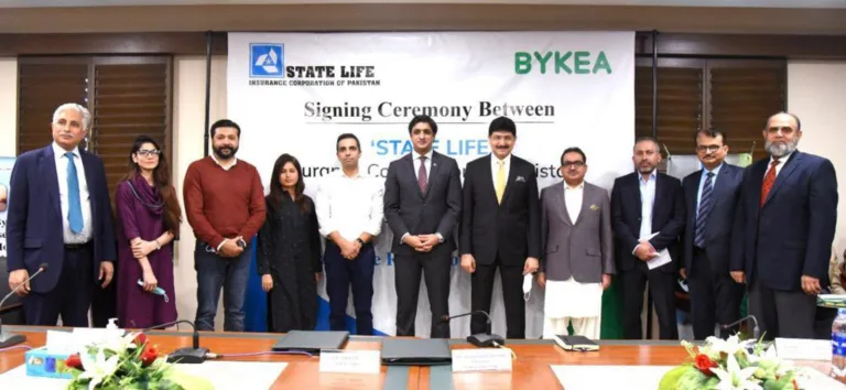 Healthx and SLIC Pakistan promote health and life insurance.