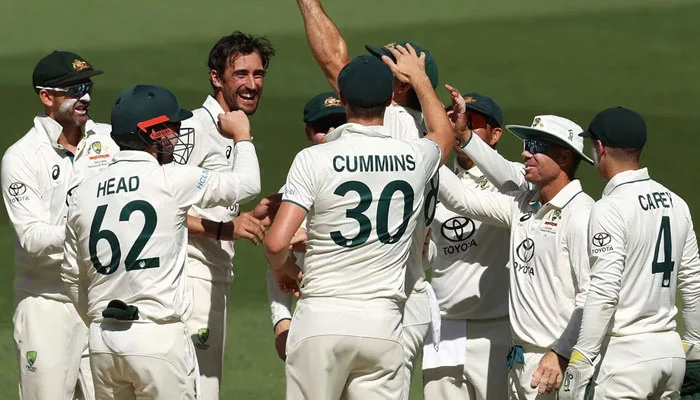 Australia beat Pakistan in the Perth Test by 360 runs.