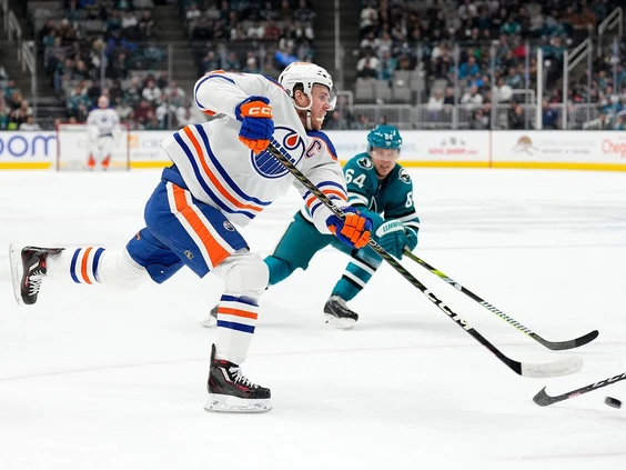 The Sharks were defeated by the Edmonton Oilers