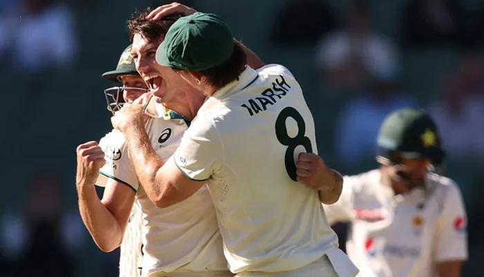 Australia won the second Test and the series with a 79-run victory over Pakistan