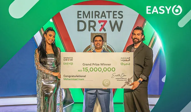 In a fortuitous lucky draw held in the United Arab Emirates, a Pakistani expat wins an amazing $4 million