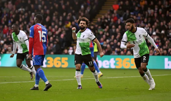 Crystal Palace vs. Liverpool:Crystal Palace loses in the Premier League
