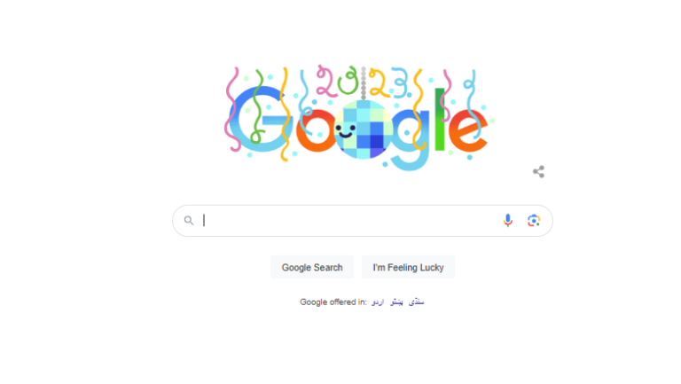 Google Celebrates the Last Day of 2023 with an Animated New Year’s Eve Doodle