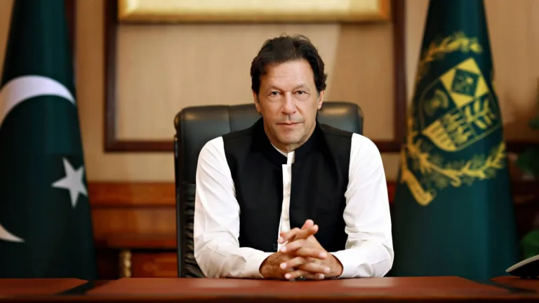 Imran Khan, in prison, solicits votes with an AI-generated voice