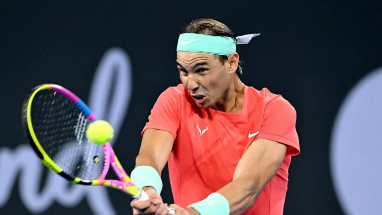 Rafael Nadal beats Thiem in round one in Brisbane after a year out injured
