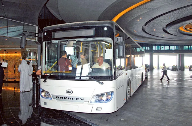 A Chinese firm supplies roughly 160 electric buses to Pakistan