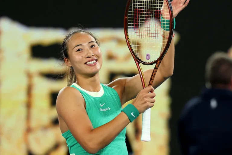 Zheng Qinwen, the underdog, reaches the Australian Open semifinals