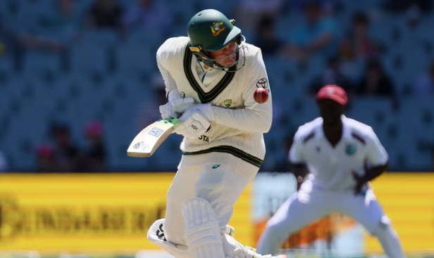 Usman Khawaja suffered a head injury in Adelaide test