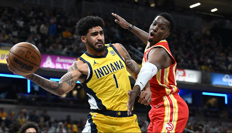 The tied-for-record Indiana Pacers have won six straight with 50 assists