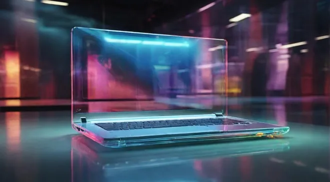 Lenovo will launch a see-through laptop at MWC 2024