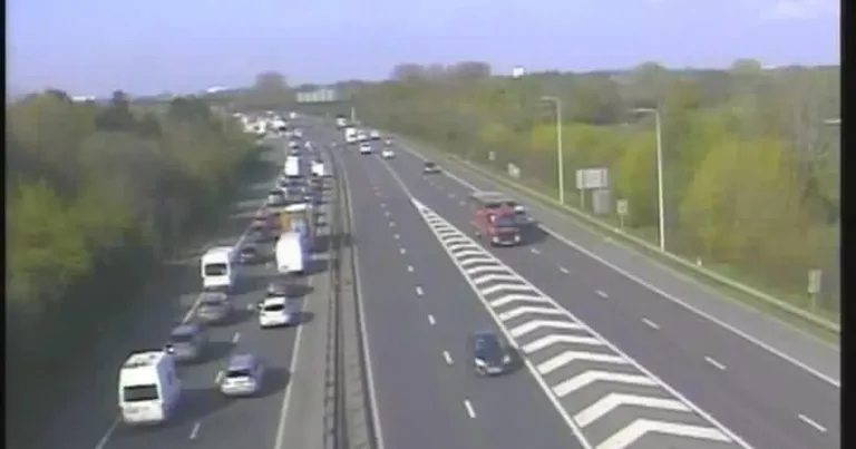 M27 crash: All we know after a man dies