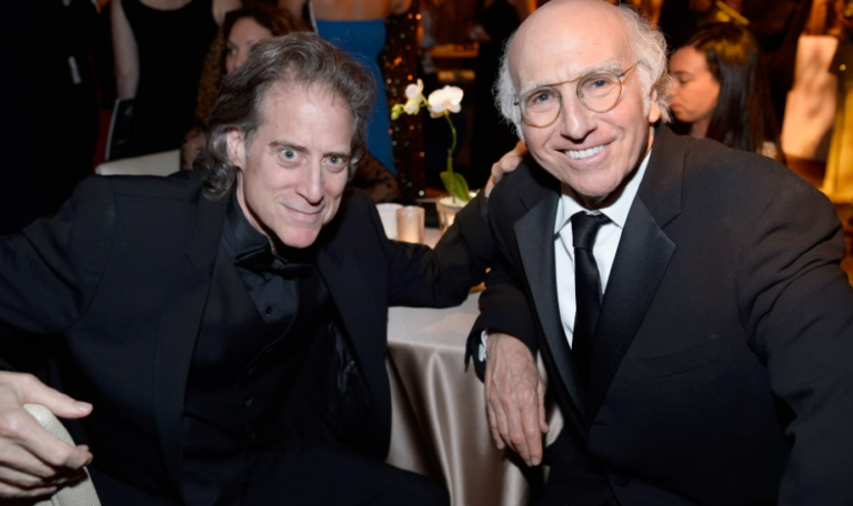 Richard Lewis, a Curb fave who never hid his excitement