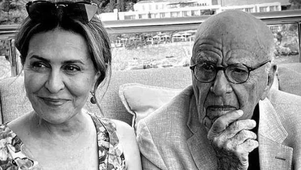 At ninety-two, media magnate Rupert Murdoch announces his engagement.