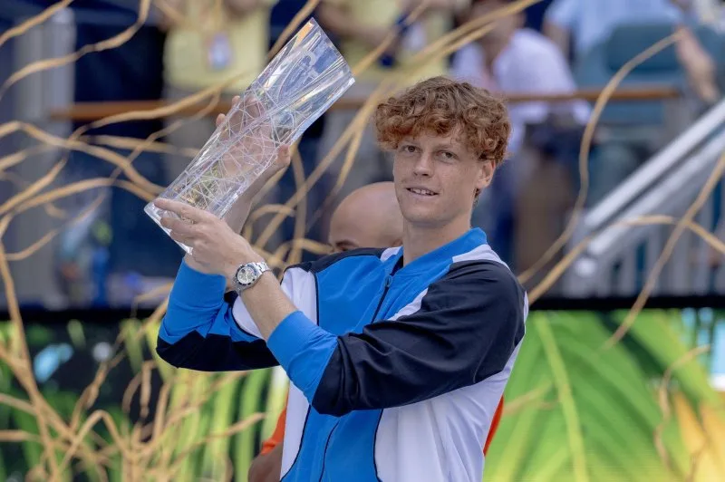 Jannik Sinner hailed his Miami Open win as a "special moment."