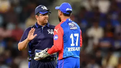 Rishabh Pant informed the umpire of his “utter disgruntlement” during the LSG-DC review call