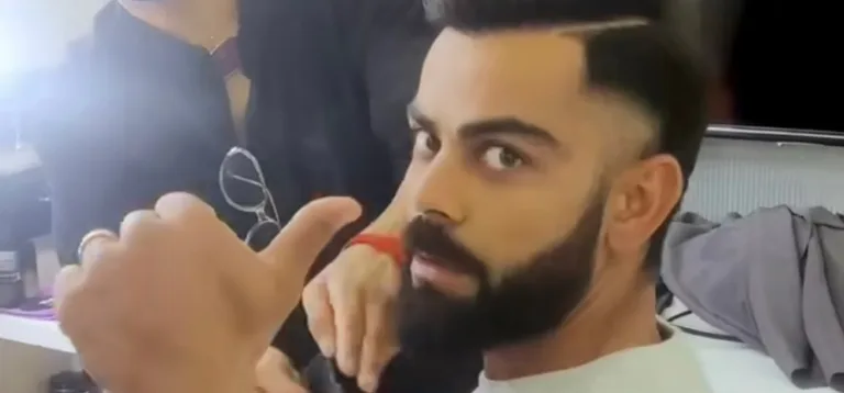 What is the cost of a haircut for Virat Kohli?